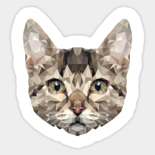 Crystal Cat Sticker